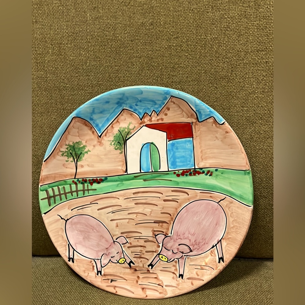 Wall decoration -hand painted by Italian artisans
